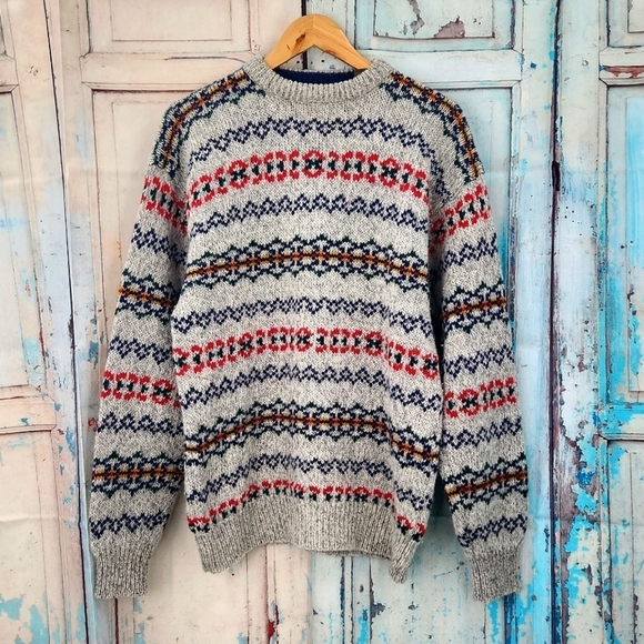 Vintage Authentic Issue Wool Blend Sweater - Picture 1 of 7